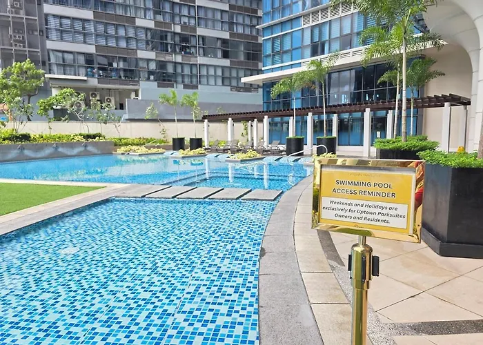 Urban Oasis At Bgc Uptown Parksuites With Balcony 300mbps Close To Uptown Mall Grand Hyatt Mitsukoshi And St Lukes Apartamento *